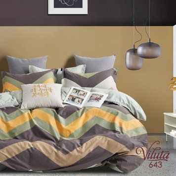 Комплект постельного белья Вилюта Евро Сатин Twill 643 643_ev фото