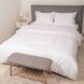 Комплект постільної білизни Tiare Двоспальний Сатин Stripe White White_Stripe_dv фото 8