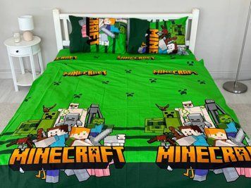 Постільна білизна Бязь Майнкрафт Minecraft 898964 фото